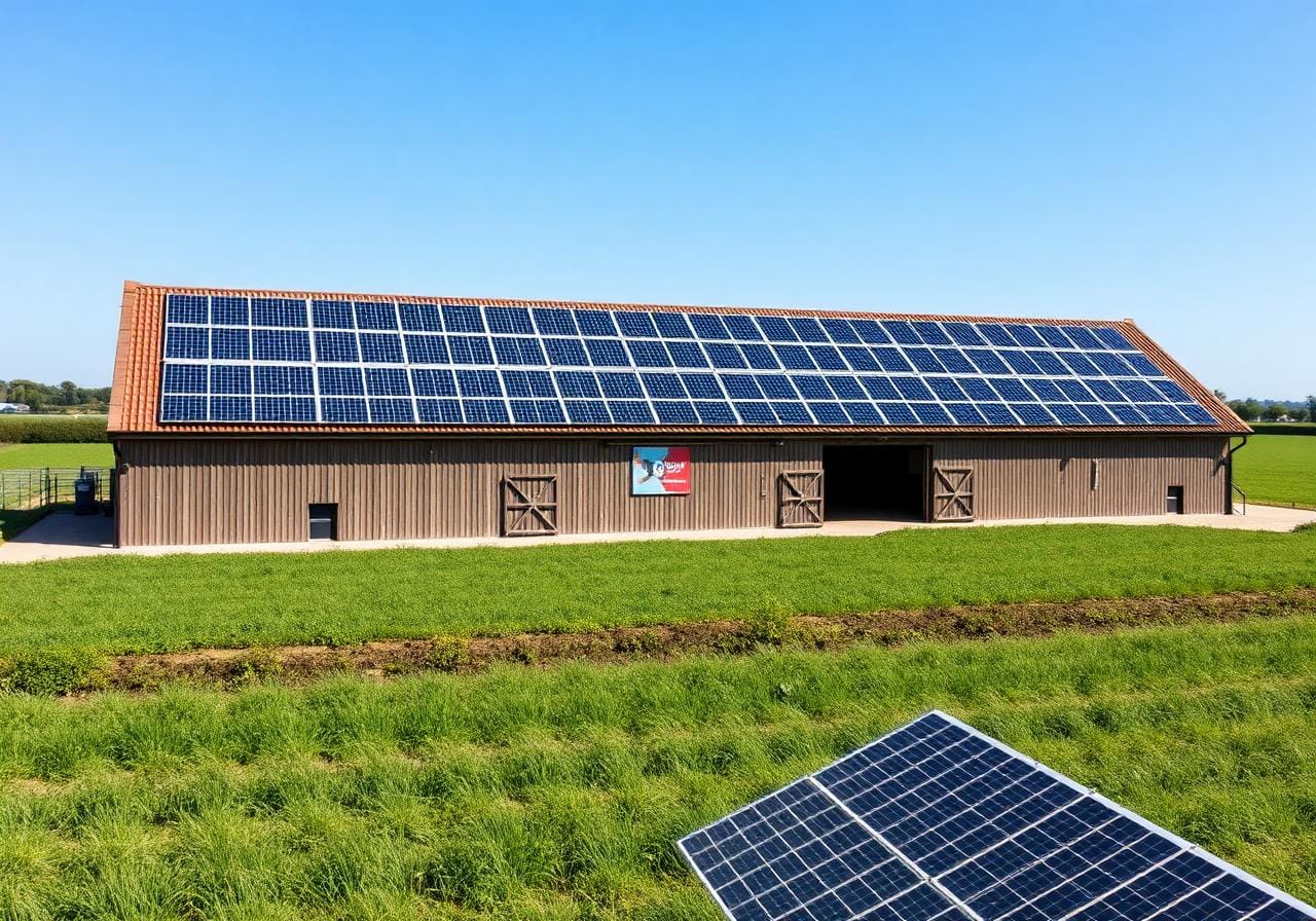 Dairy farm runs on its own energy